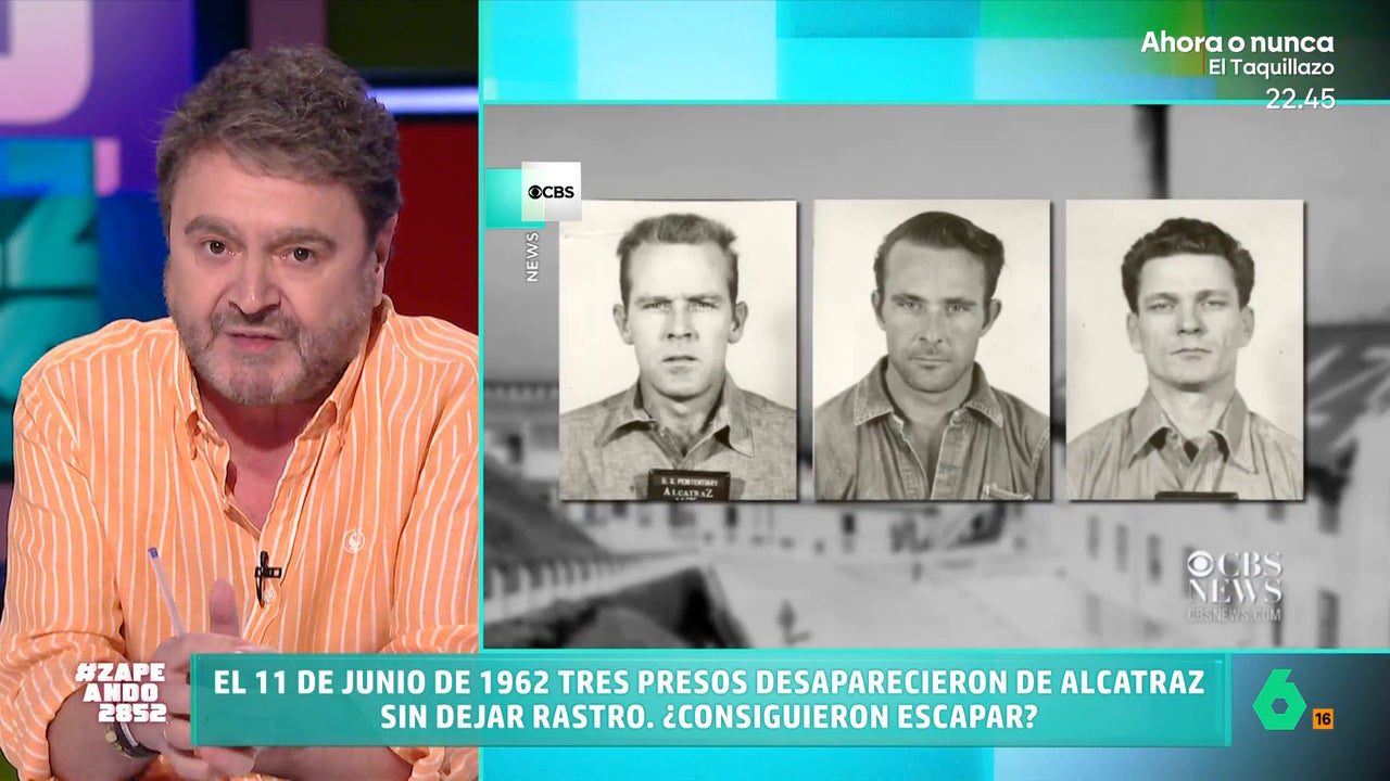 Paco Jiménez recuerda la mítica fuga de Alcatraz de Frank Morris y los Anglin