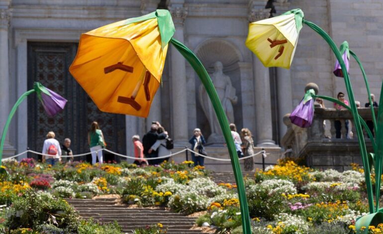 el festival de flores que llena Girona de aroma y color