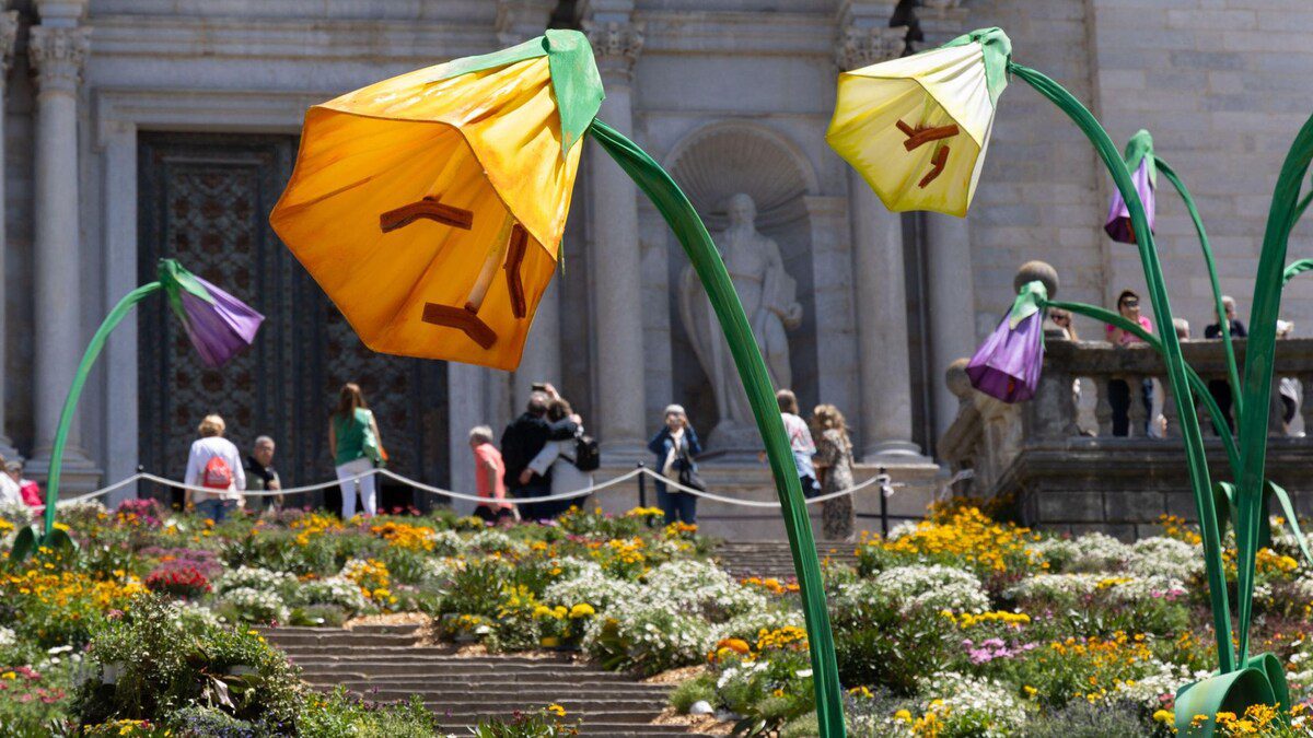 el festival de flores que llena Girona de aroma y color