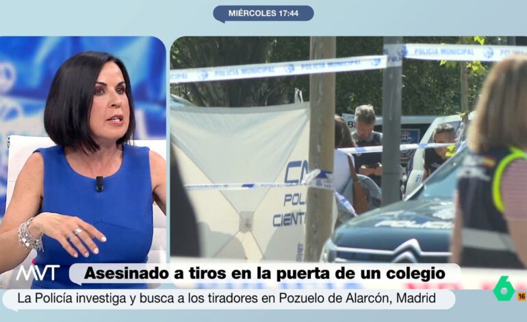 Bea de Vicente analiza el asesinato de Andriy Portnov frente a un colegio