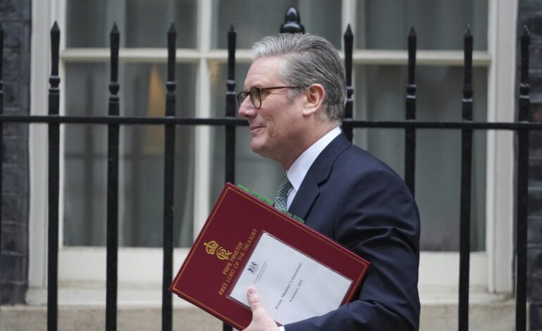 Starmer saca pecho de su éxito diplomático frente a Trump