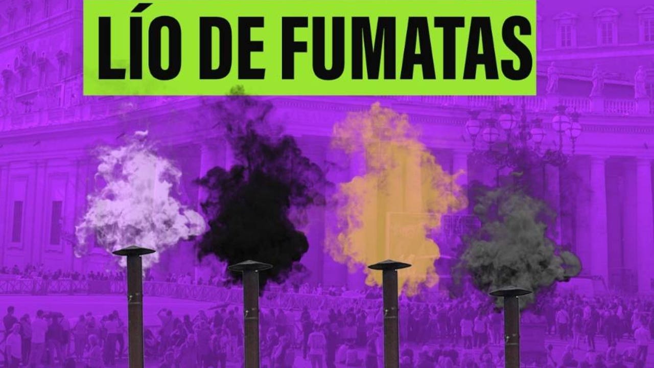 amarillas, grises y tóxicas, el humo del Vaticano siempre ha sido impredecible