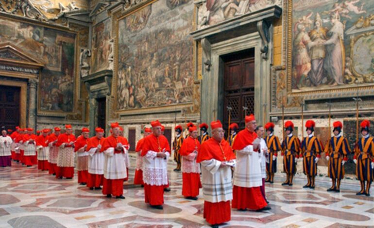el Vaticano ultima los preparativos para el cónclave
