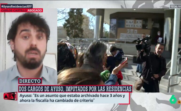 Carlos Castillo, abogado, sobre los protocolos de la vergüenza en las residencias durante la pandemia: "Se les discriminó y eso es un delito"