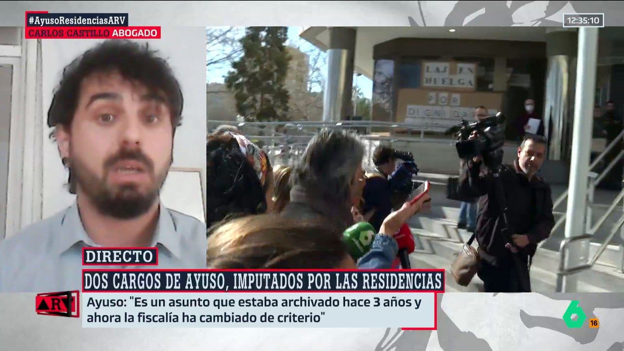 Carlos Castillo, abogado, sobre los protocolos de la vergüenza en las residencias durante la pandemia: "Se les discriminó y eso es un delito"