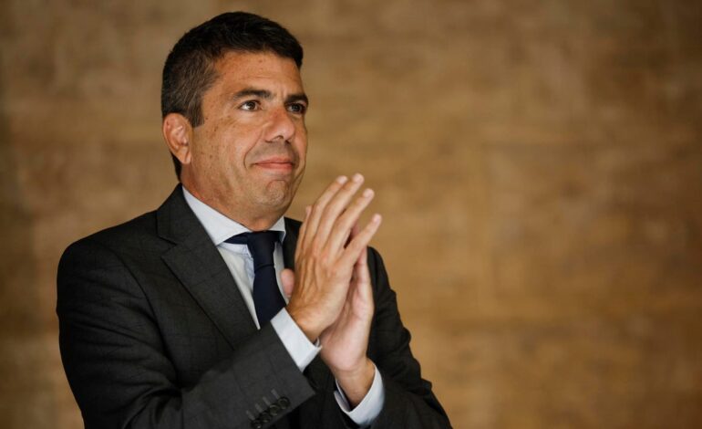 Mazón llama a las asociaciones de víctimas de la DANA casi siete meses después de la tragedia
