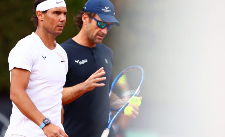 ¿Se irá con Sinner tras entrenar a Rafa Nadal?