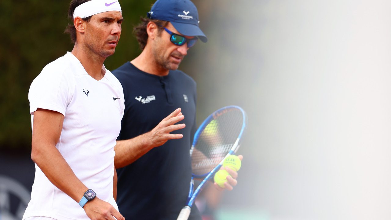 ¿Se irá con Sinner tras entrenar a Rafa Nadal?