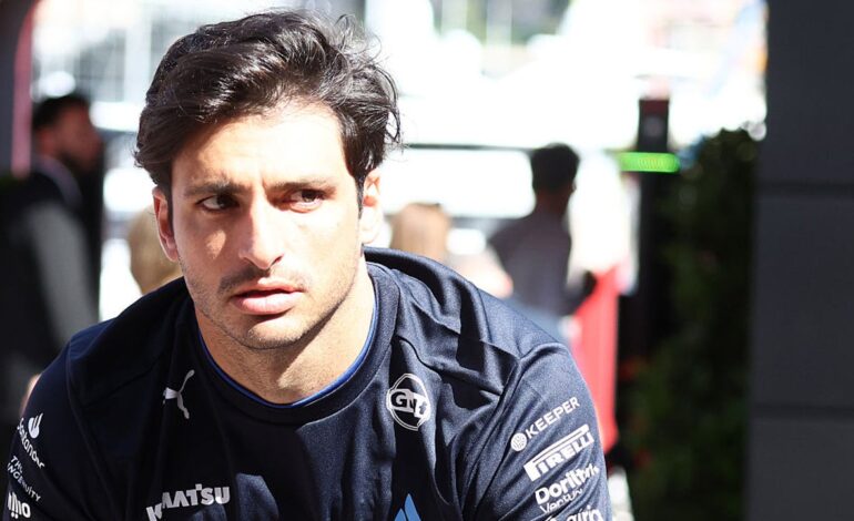 Carlos Sainz no se explica la caída de rendimiento de su Williams