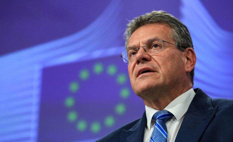 La UE traslada a EEUU su «pleno compromiso» con alcanzar un acuerdo comercial que beneficie a ambas partes