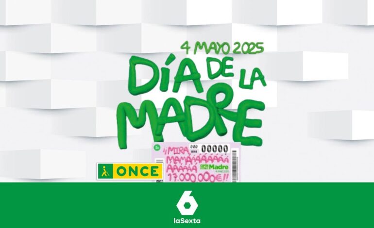 Comprobar premios del Cupón Extra del Día de la Madre 2025, el sorteo de la ONCE del 4 de mayo