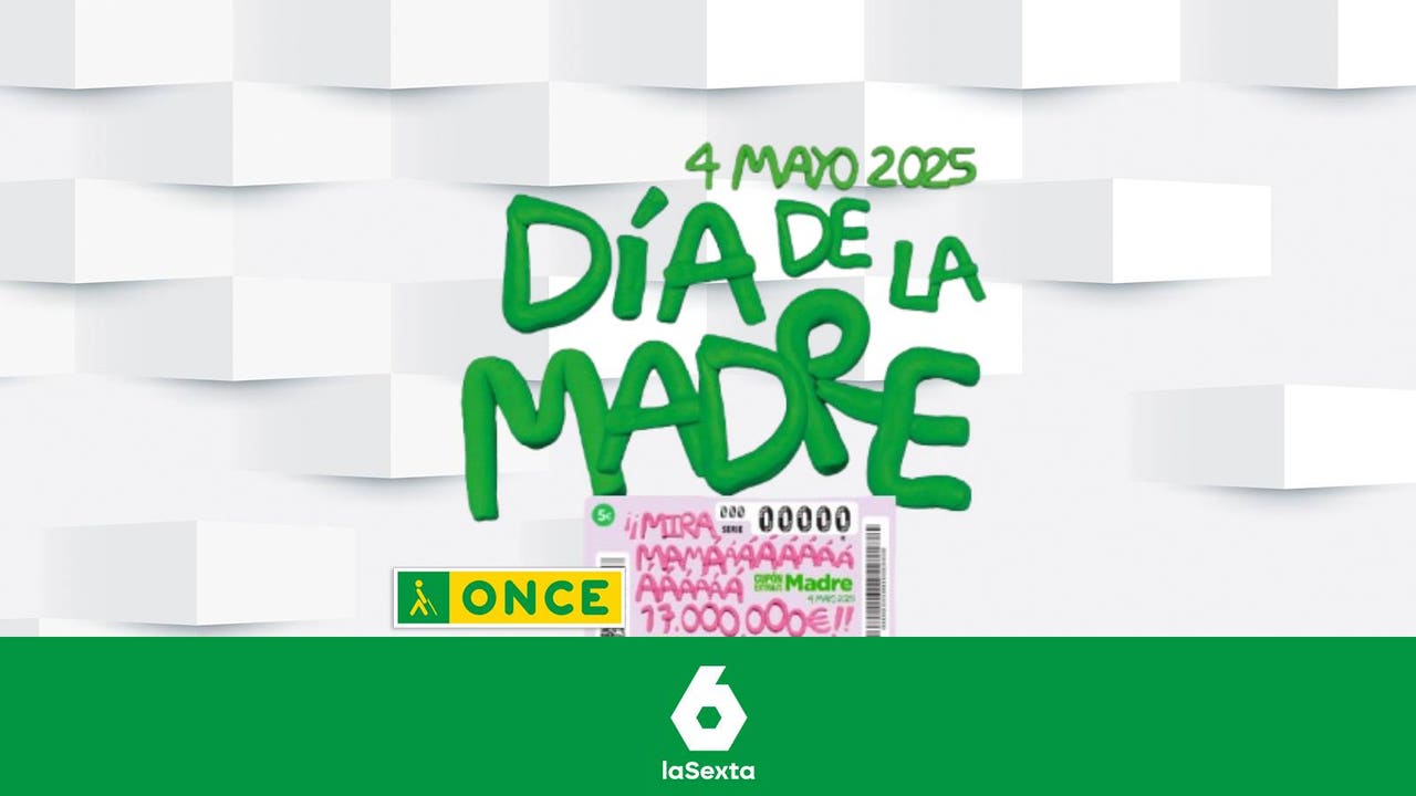 Comprobar premios del Cupón Extra del Día de la Madre 2025, el sorteo de la ONCE del 4 de mayo