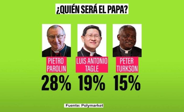 el africanoTurkson sorprende y pone en jaque el favoritismo del italiano Parolin
