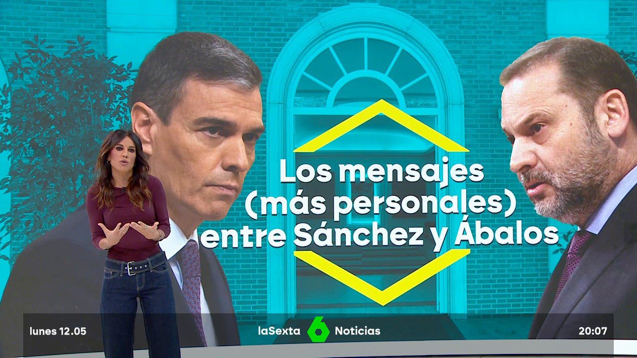 la reacción de Ábalos al mensaje con el que Sánchez cortó la relación laboral