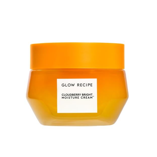 Crema de humedad brillante en el pago