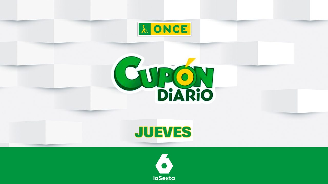 Comprobar el resultado del Cupón Diario de la ONCE de hoy, jueves 1 de mayo de 2025
