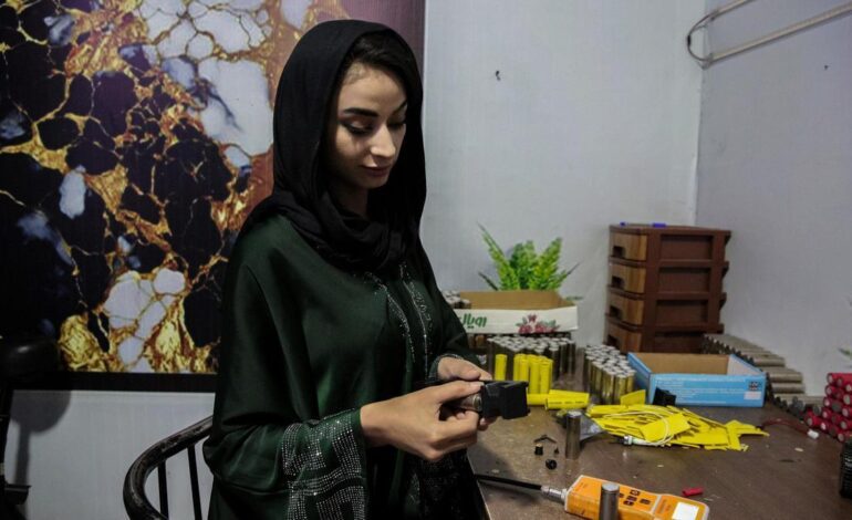 Zahra Ali, una «innovadora energética» de 23 años en el Afganistán de los talibanes