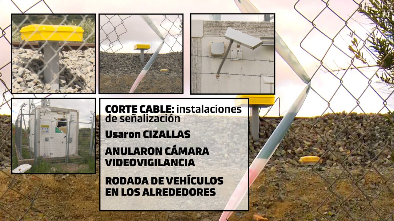 anularon las cámaras y se llevaron 150 metros