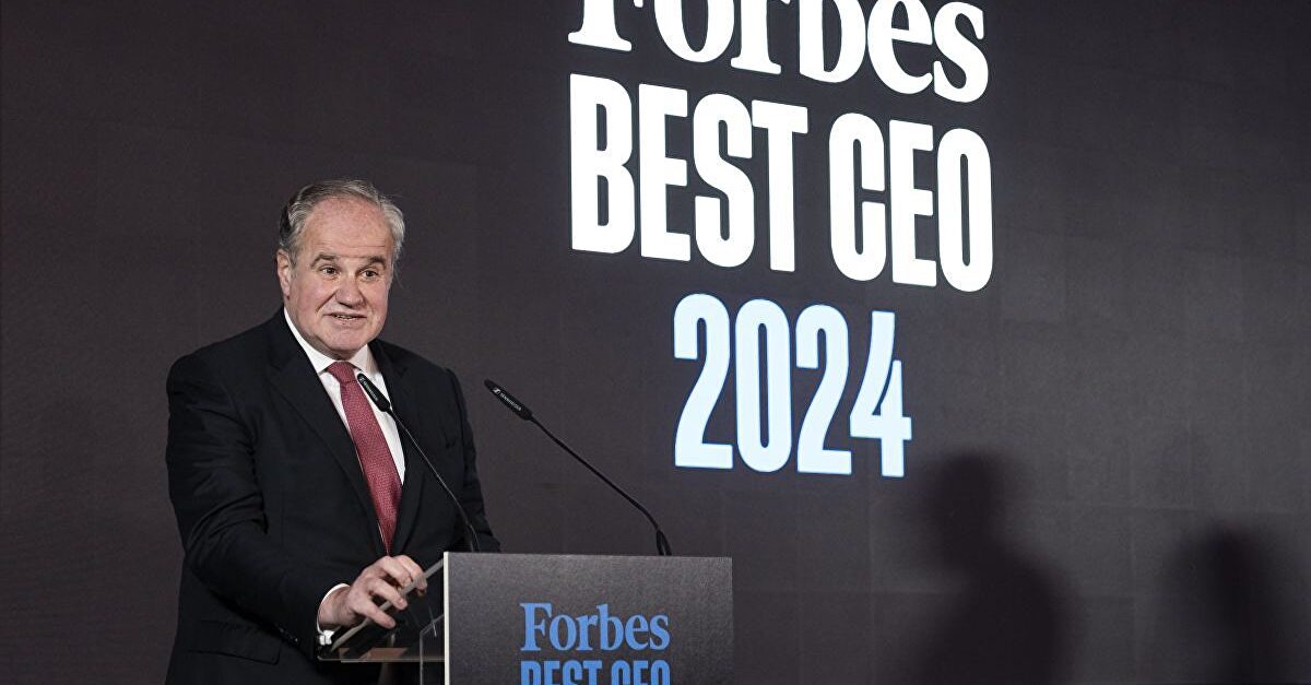 Demetrio Carceller Arce, presidente ejecutivo de Damm, recibe el premio Forbes Best CEO 2024
