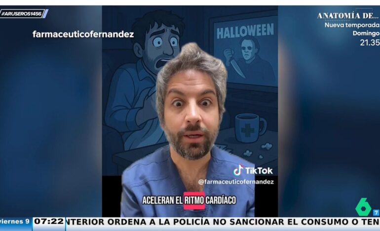 ver una película de terror adelgaza tanto como caminar media hora, cuenta Farmacéutico Fernández