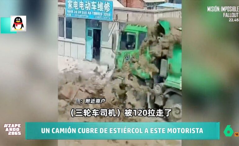 «¿Ves como hay que llevar el casco puesto?