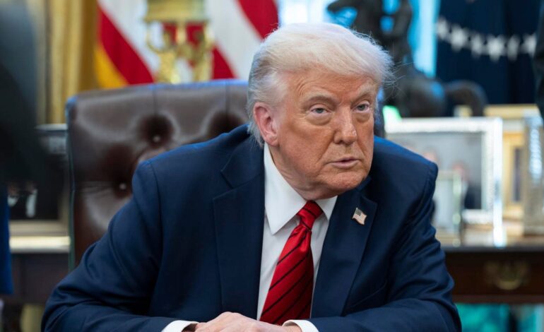 Trump insiste en que van a tener «la mejor economía de la historia de EEUU» y niega estar preocupado por una recesión