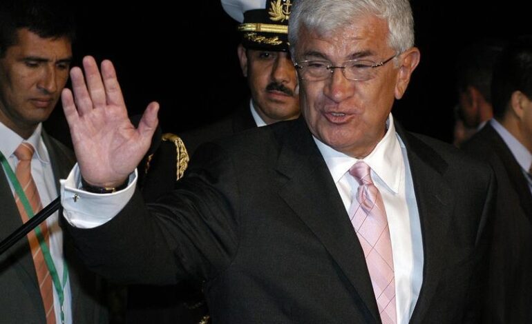 Muere el expresidente de Ecuador Alfredo Palacio