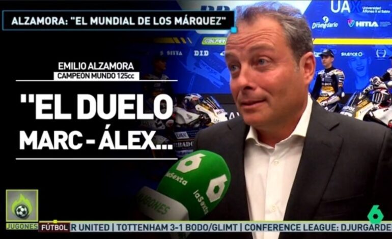 Alzamora, sobre la lucha por el Mundial de MotoGP: «El duelo Álex-Marc…»