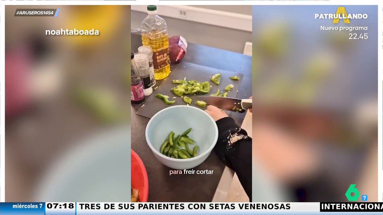 10 años y cocinan solos