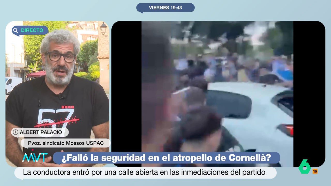 ¿Falló la seguridad en el atropello masivo de Cornellà? Albert Palacio, portavoz del sindicato de los Mossos, responde