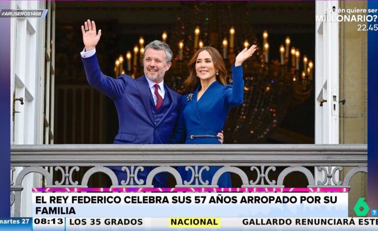 Alfonso Arús, al ver a Federico de Dinamarca con su mujer, Mery: «Están mejor que Macron»