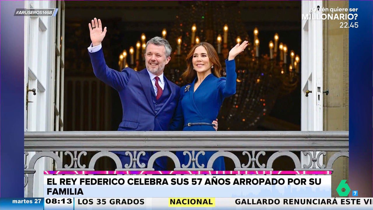Alfonso Arús, al ver a Federico de Dinamarca con su mujer, Mery: «Están mejor que Macron»