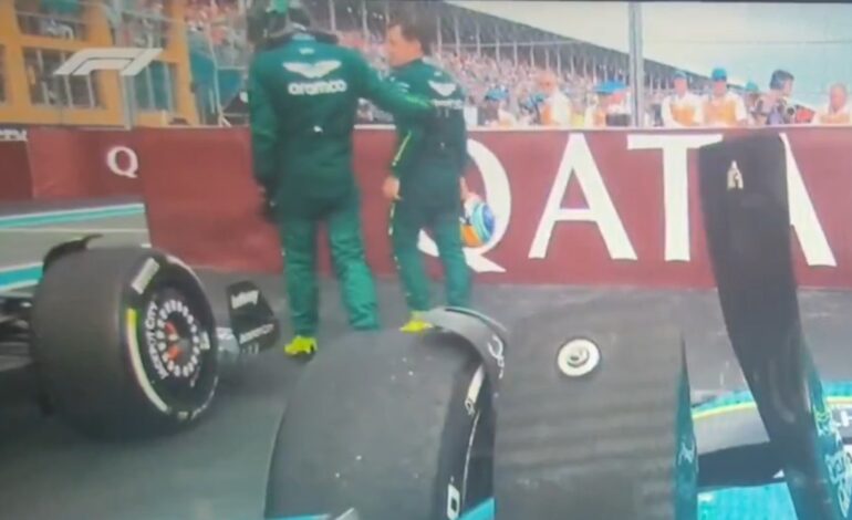 El vídeo que muestra a la perfección la desolación de Fernando Alonso y Stroll con Aston Martin