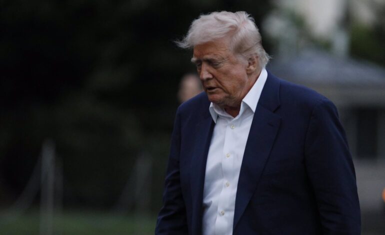 Trump resta importancia a una posible investigación sobre las explosiones en el Nord Stream