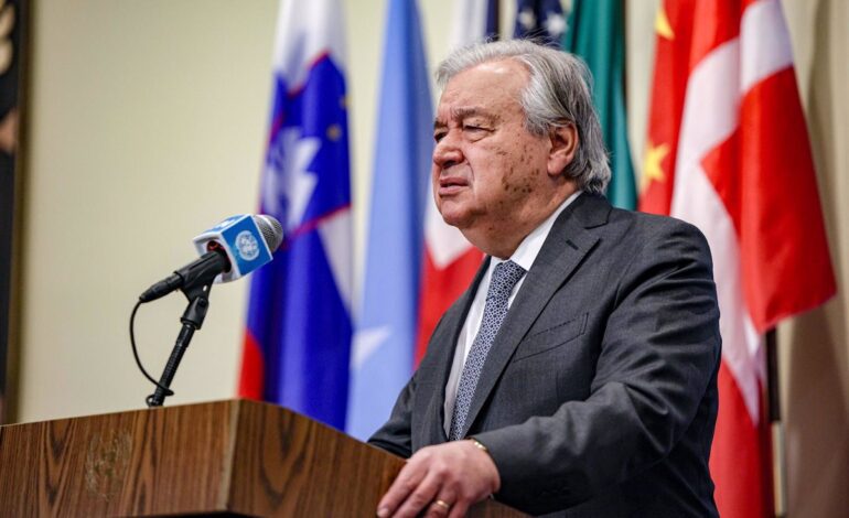 Guterres dice que el mundo necesita «voces fuertes» que apuesten por la paz tras la elección del nuevo Papa