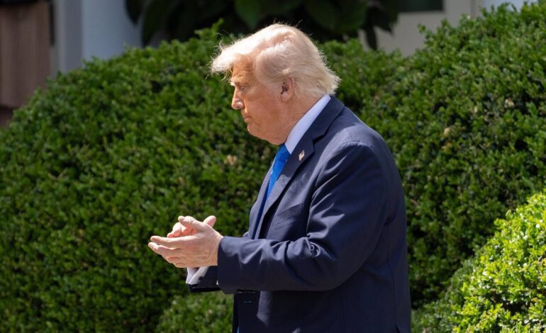 Trump desvela un programa de 175.000 millones de dólares para la creación del escudo antimisiles ‘Cúpula Dorada’
