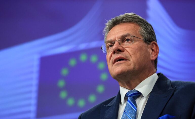 La UE traslada a EEUU su «pleno compromiso» con alcanzar un acuerdo comercial que beneficie a ambas partes