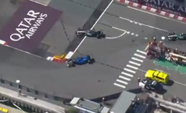 ¡Se saltó una curva para adelantar a Albon!