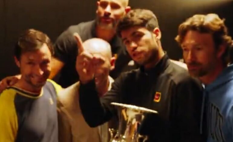 atención a su gesto de respeto con Sinner tras ganar en Roma