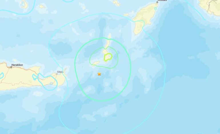 Grecia activa la alerta de tsunami por un terremoto en el Mediterráneo