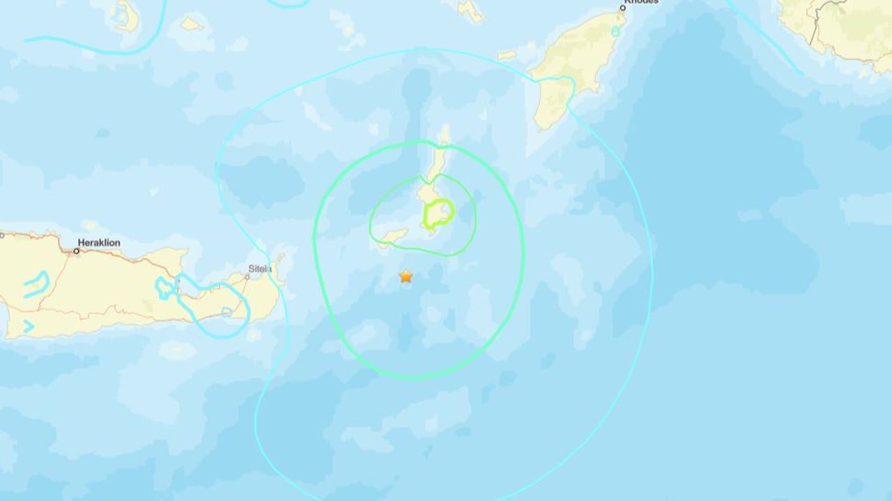 Grecia activa la alerta de tsunami por un terremoto en el Mediterráneo