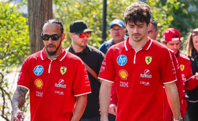Incertidumbre en Ferrari tras Imola: Hamilton señala esperanza y Leclerc se frustra: «No esperaba…»