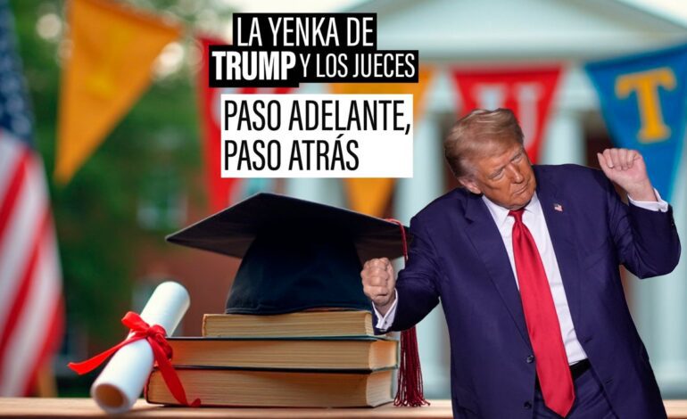 el ir y venir de las decisiones de Trump y los tribunales