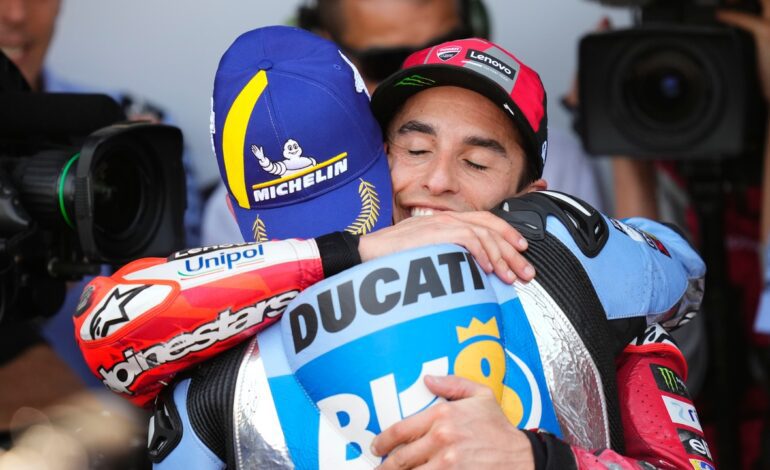 La feroz batalla entre los hermanos Márquez en Silverstone