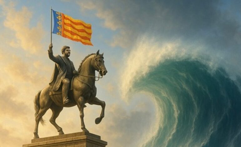 una estatua de Carlos Mazón se cuela en los presupuestos participativos de Valencia