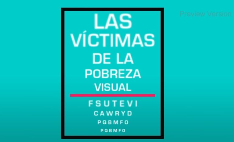 721.000 niños viven atrapados en la pobreza visual