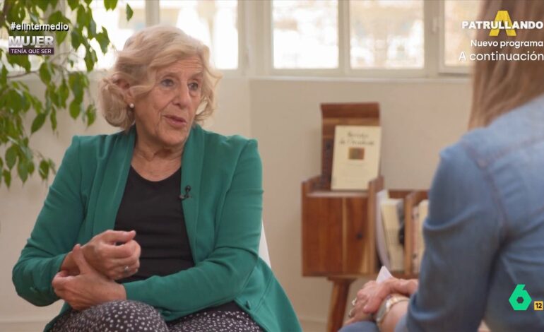 Manuela Carmena cuenta a Sandra Sabatés cómo vivió el escándalo de Errejón: «Fue una enorme desilusión»