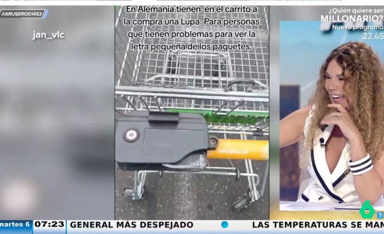 la lupa para leer etiquetas