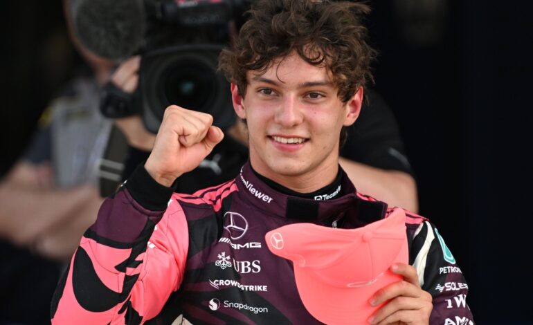El récord histórico de Kimi Antonelli tras conseguir la ‘pole’ para la ‘sprint’ en Miami