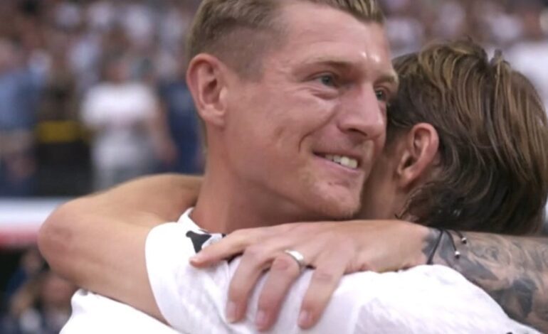 Kroos, el encargado de despedir a Modric en el Bernabéu